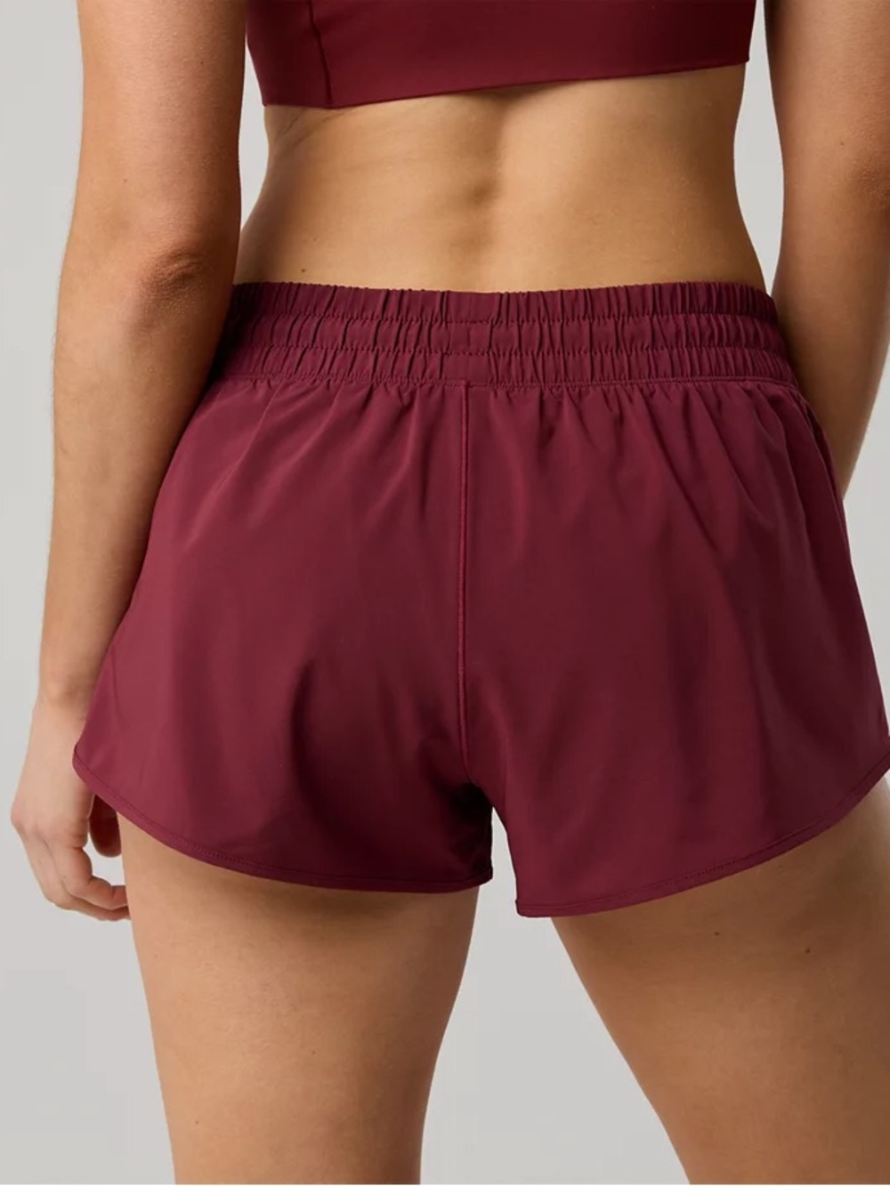 OFFLINE By Aerie 2" Hot Stuff Short in Deep Ruby NWT - Picture 5 of 11